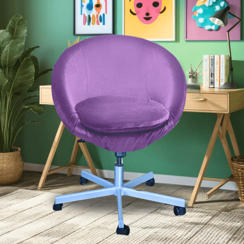 Rockin Cushions IKEA Skruvsta Purple Velvet Slip Cover, Compatible with IKEA SKRUVSTA